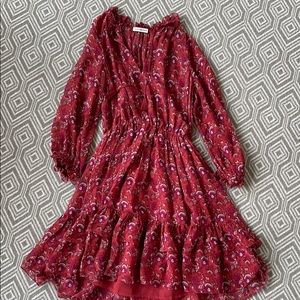 Boho knee length dress